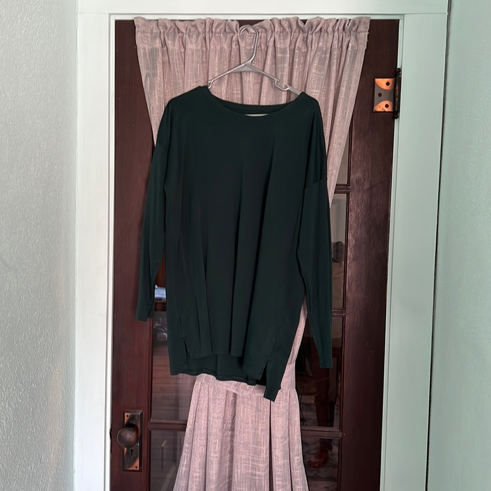 Large Green J Jill Tunic